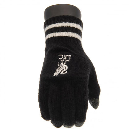 Liverpool FC Touchscreen Knitted Gloves Youths BK