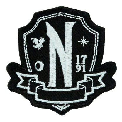 Wednesday Iron-On Patch