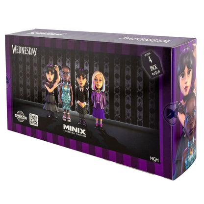 Wednesday MINIX Figures 7cm 4pk