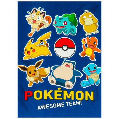 Pokemon Awesome Team Fleece Blanket