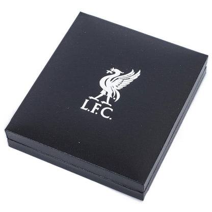 Liverpool FC 18ct Gold Plated on Silver Crest Pendant & Chain