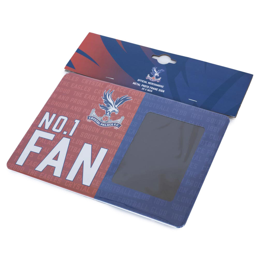 Crystal Palace FC No1 Fan Picture Frame Sign