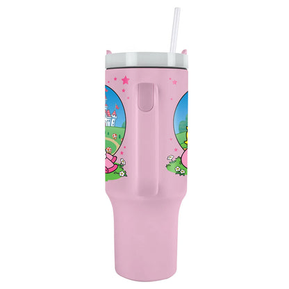 Super Mario Princess Peach 40oz Tumbler