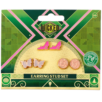 Wicked Glinda Stud Earrings Set