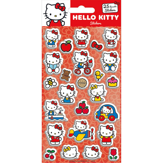 Hello Kitty Puffy Sticker Set