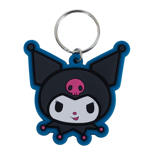Kuromi Smile PVC Keyring
