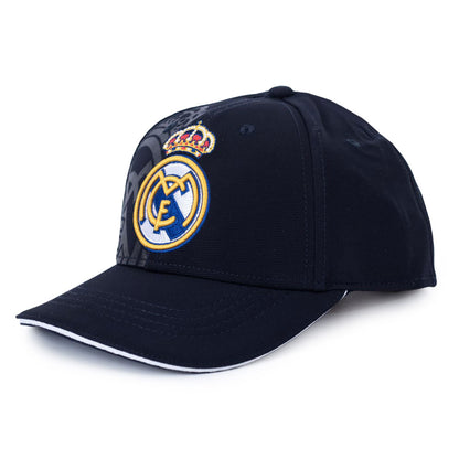 Real Madrid CF Navy Debossed Cap