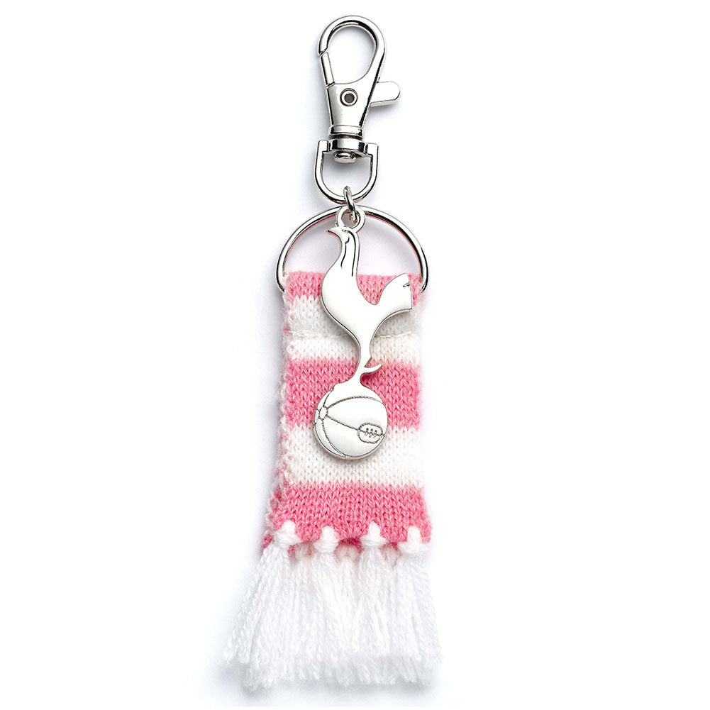 Tottenham Hotspur FC Pink Bar Scarf Bag Charm