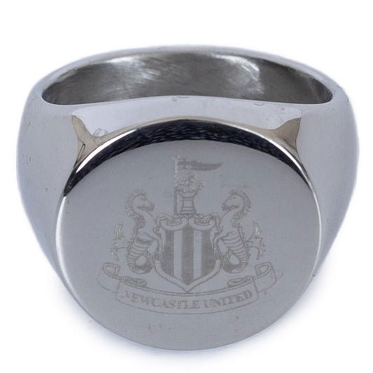 Newcastle United FC Round Signet Ring Large