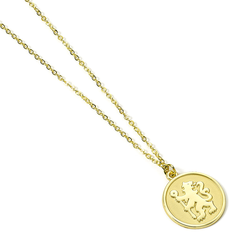 Chelsea FC Gold Finish Crest Necklace