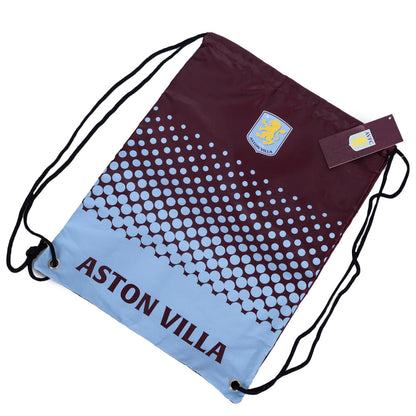 Aston Villa FC Fade Gym Bag
