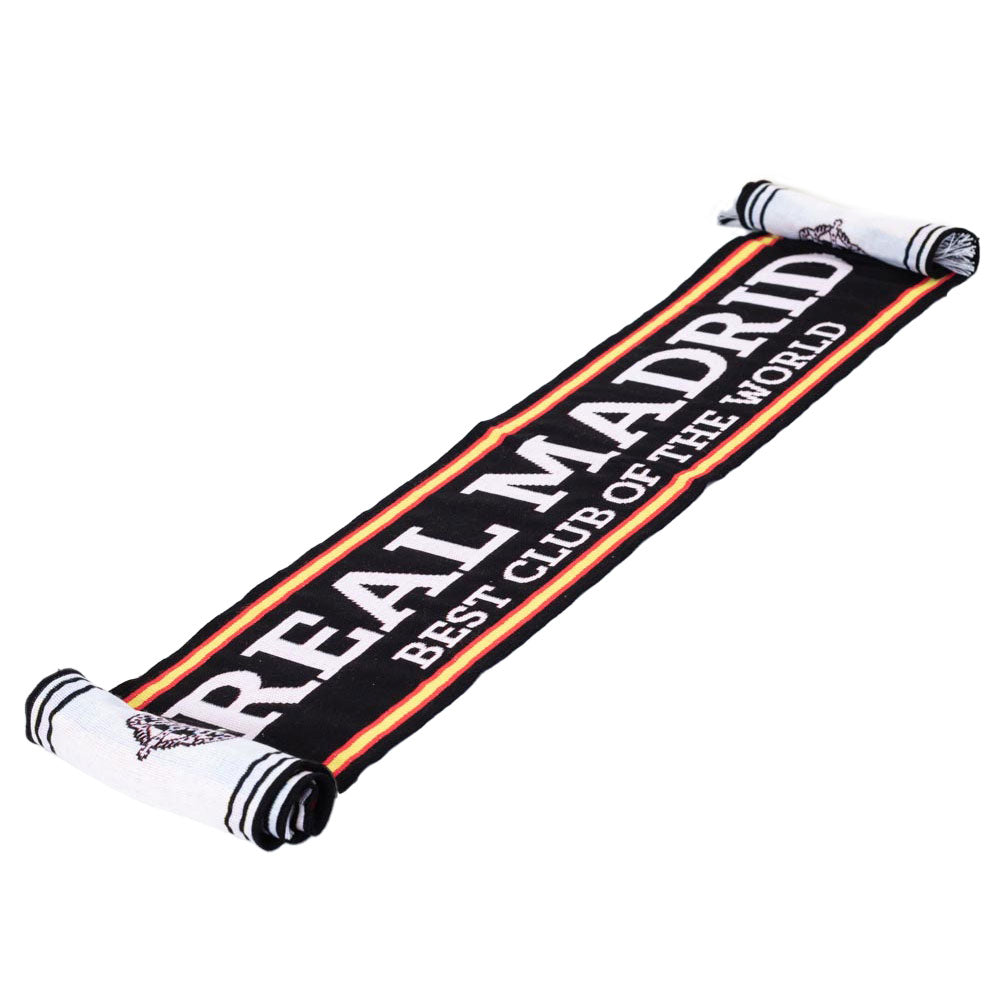 Real Madrid CF Black Scarf