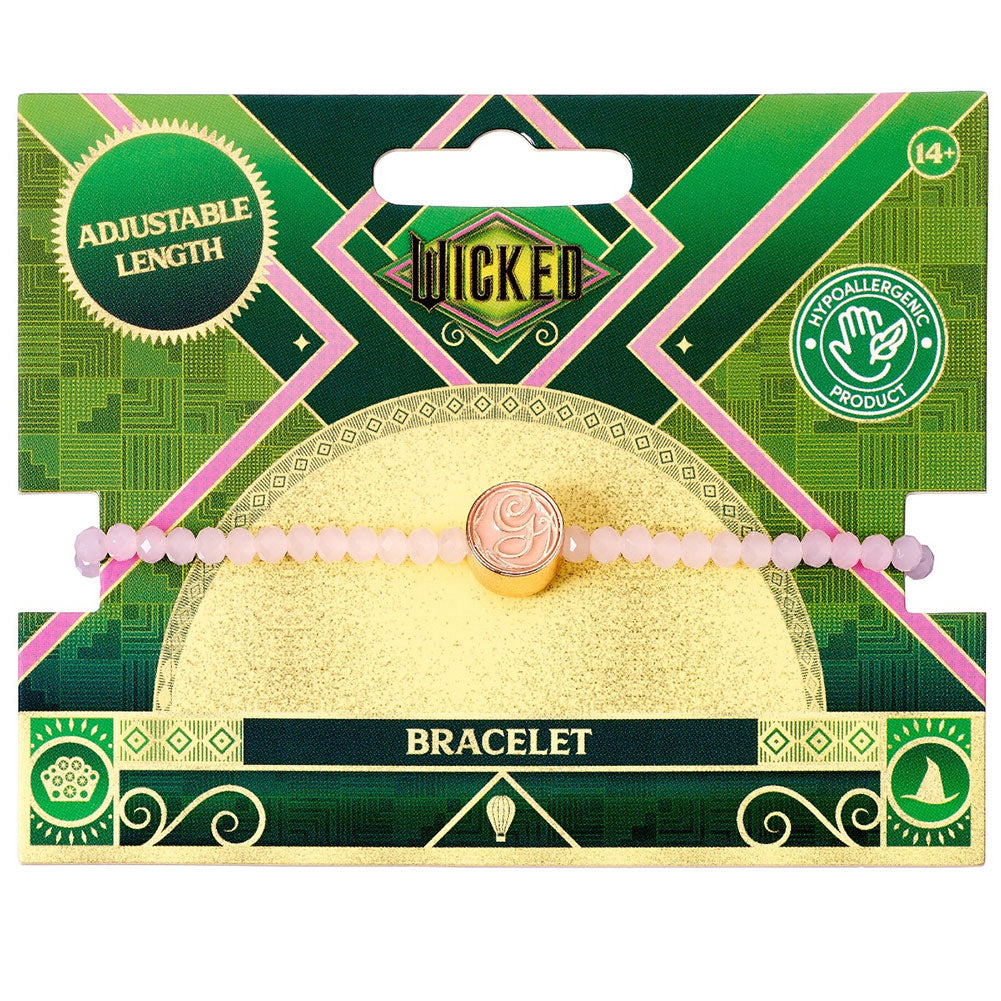 Wicked Glinda Bead Bracelet