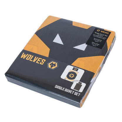Wolverhampton Wanderers FC Pulse Single Duvet Set