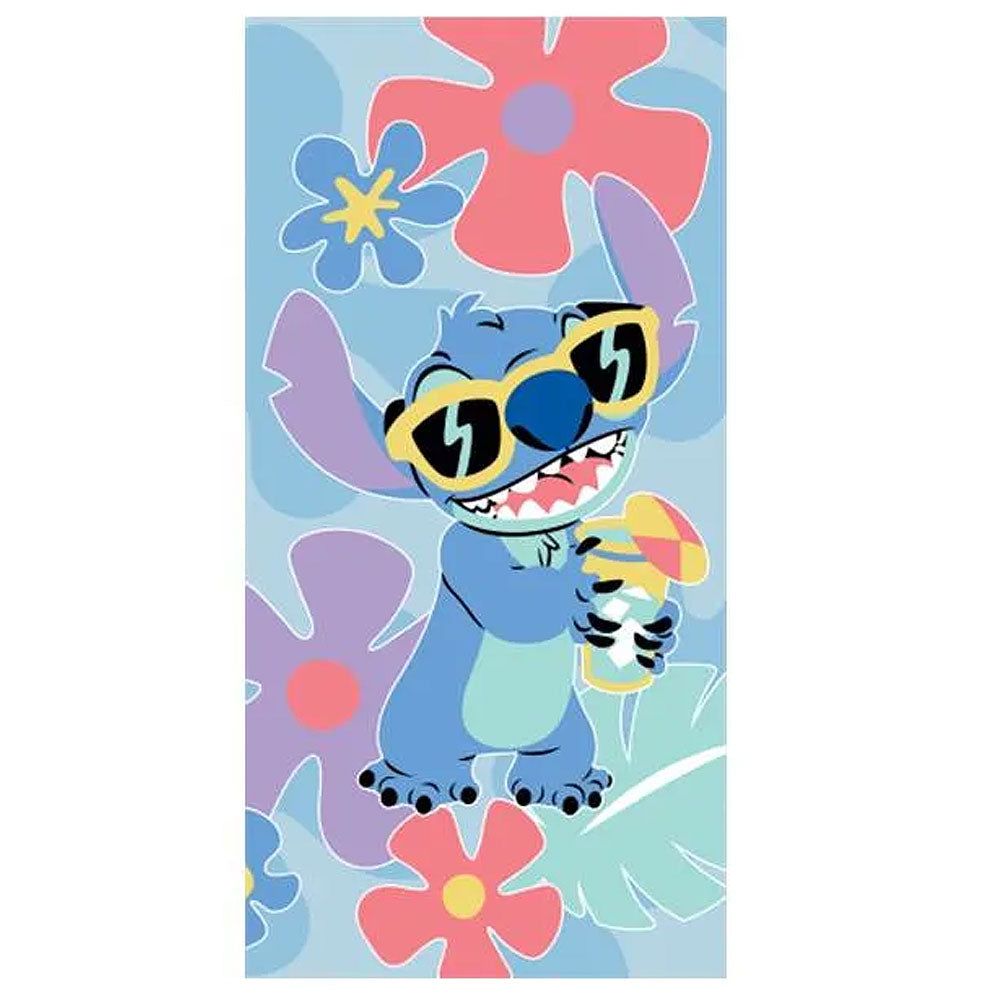 Lilo & Stitch Floral Towel