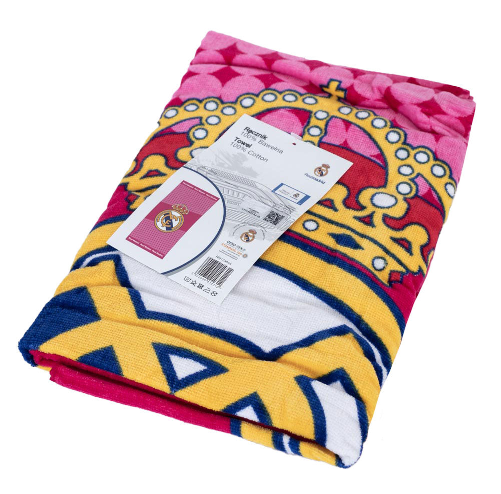 Real Madrid CF Pink Towel