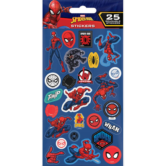 Spider-Man Paper Sticker Sheet