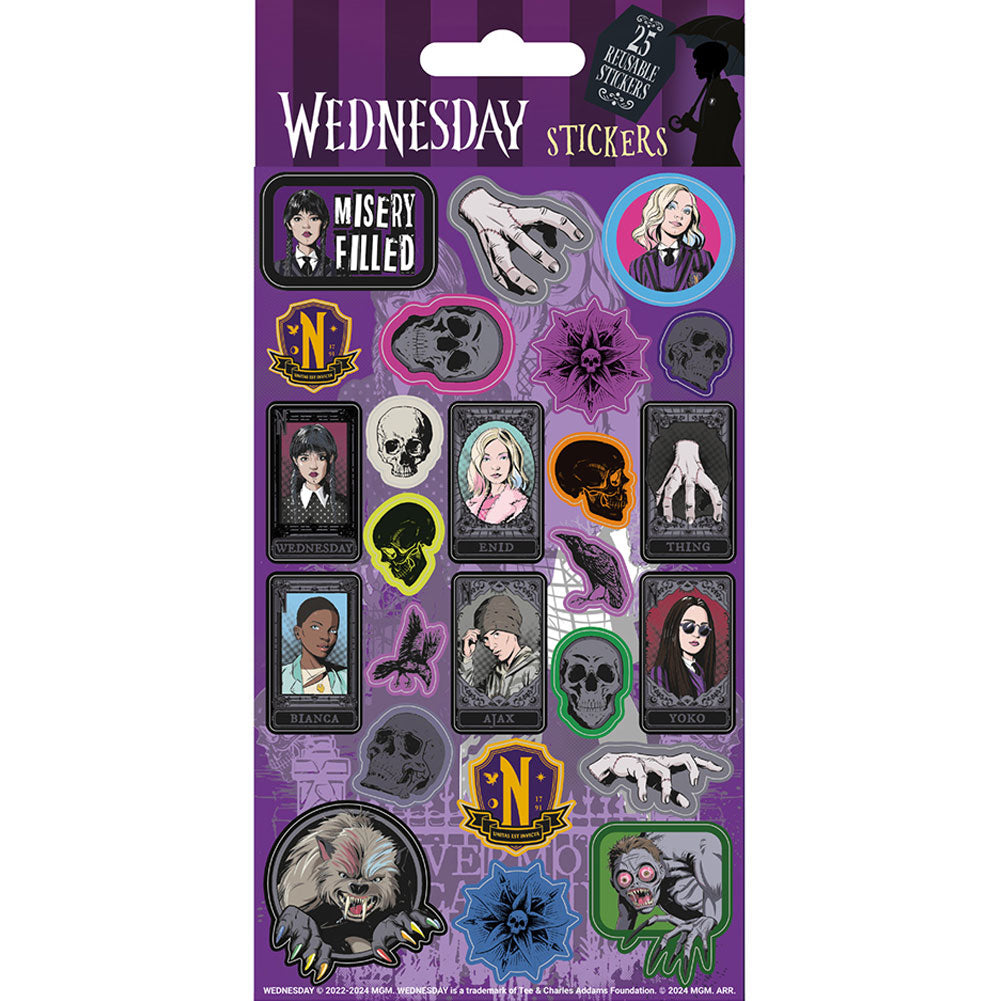 Wednesday Paper Sticker Sheet