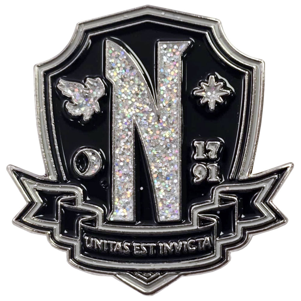 Wednesday Nevermore Pin Badge