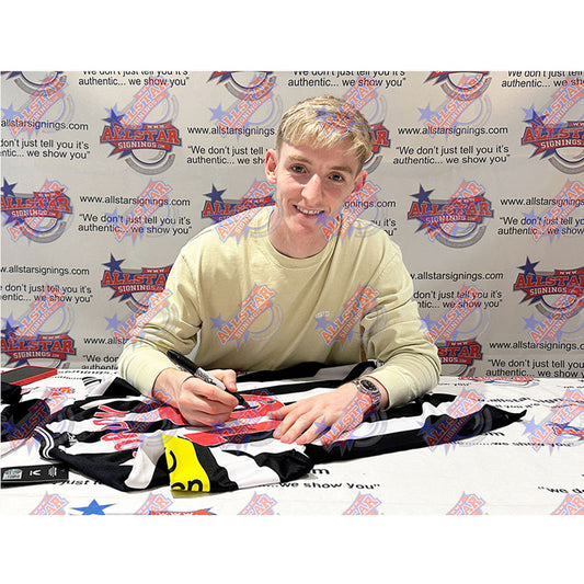 Newcastle United FC Gordon Signed Shirt (Framed)